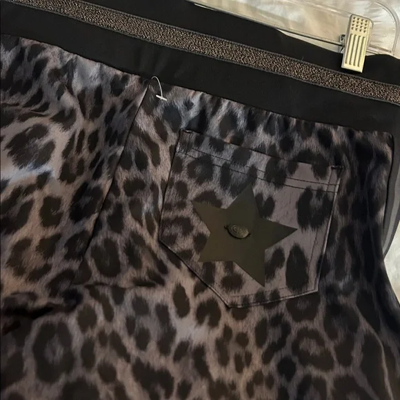 GOLDBERGH HYO JOGGERS grey leopard print Medium